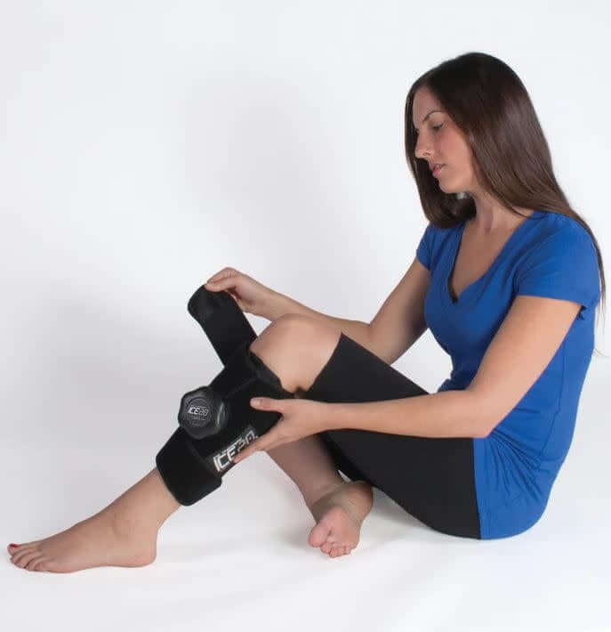 Bownet ICE20 Elbow/SmKnee Compression Wrap with Refillable Ice Bag