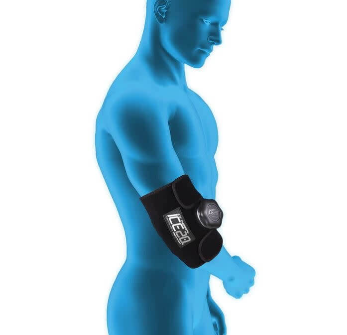 Bownet ICE20 Elbow/SmKnee Compression Wrap with Refillable Ice Bag