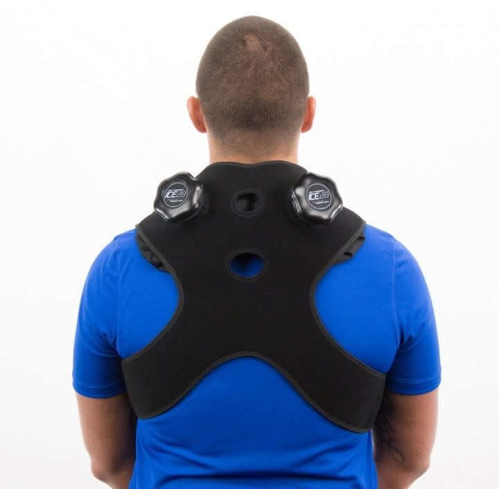 Bownet ICE20 Neck Neoprene therapy wrap with adjustable straps