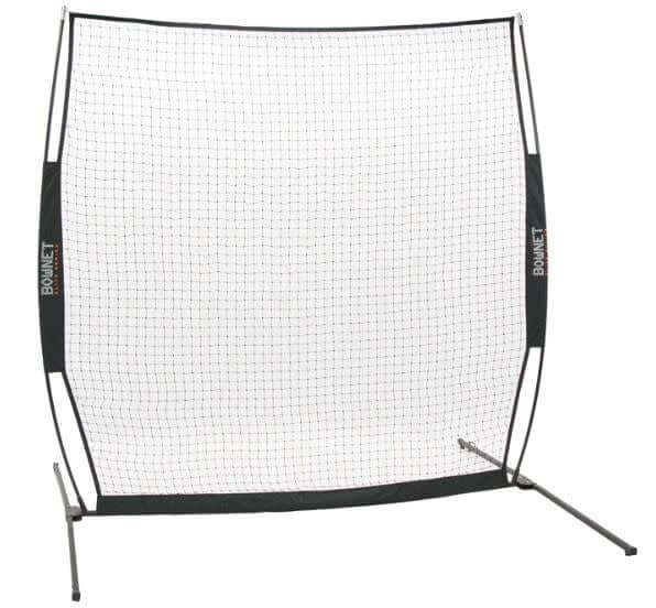 Bownet 8' x 8' portable protection net with EAS technology for baseball and softball training