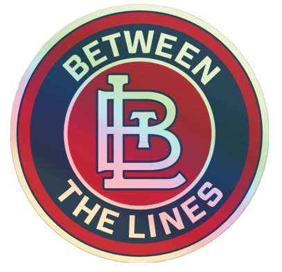 Between the Lines (BTL) Holographic Sticker