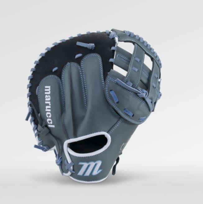 Marucci Caddo Fastpitch Catchers Mitt 32 inch RHT, full-grain cowhide leather shell