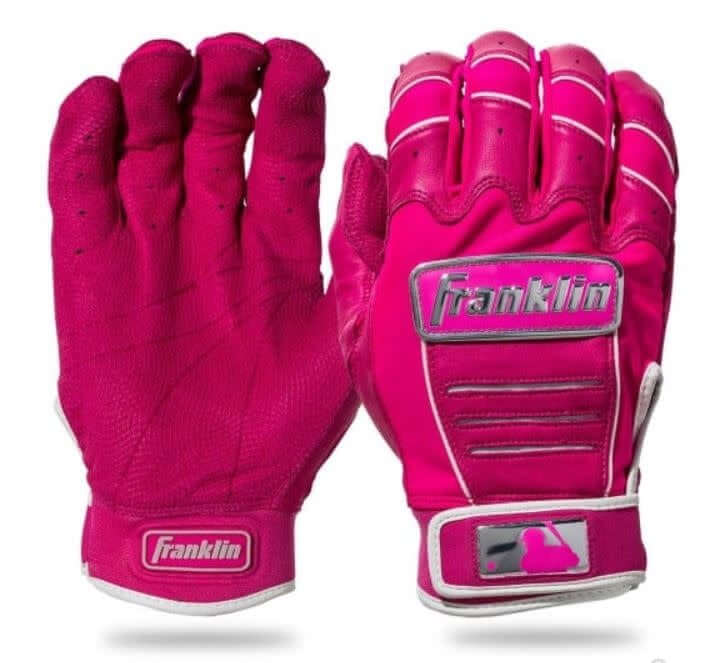 Chrome design Franklin Jewel Mothers Day batting gloves