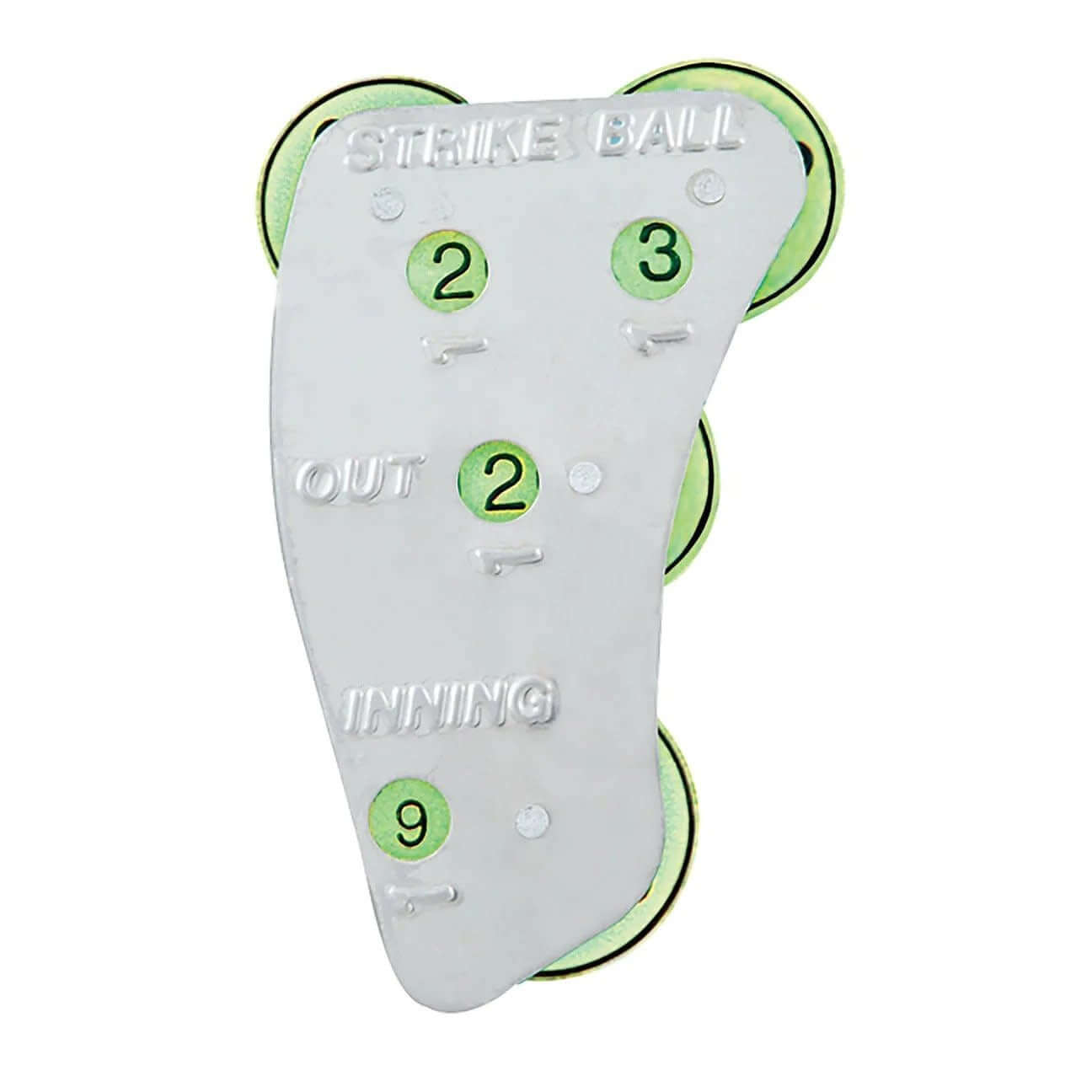 Champro Optic Green 4-Dial Steel Indicator with ergonomic design