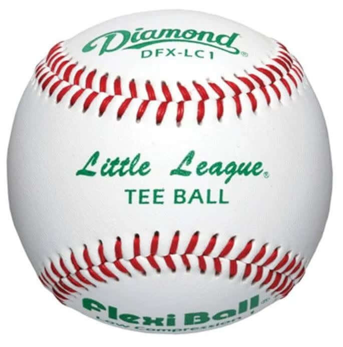 Diamond DFXLC1-LL T Ball for Tee Ball with durable super synthetic cover