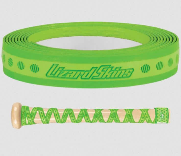 Lizard Skins DSP Ultra X Bat Grip in Lucky Green, 0.5mm thickness
