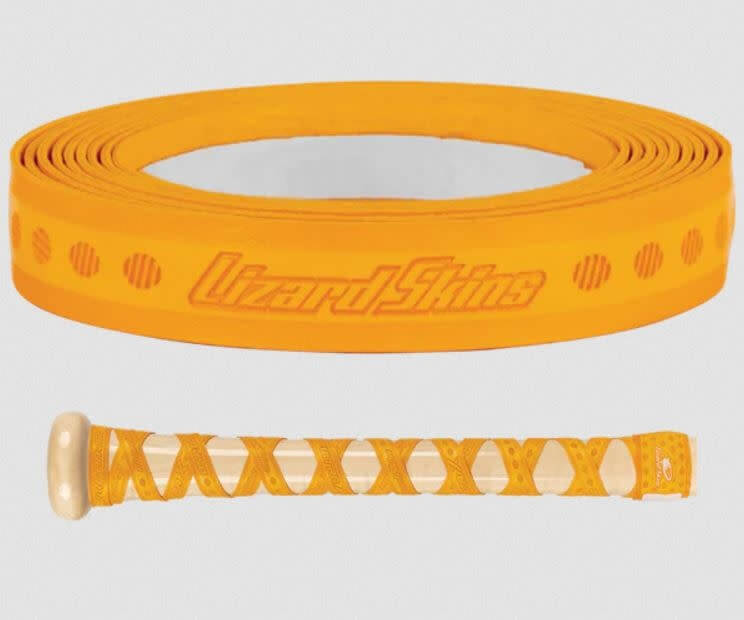 Lizard Skins DSP Ultra X Bat Grip, Maize Yellow, 0.5mm thickness, top grip with enhanced feedback
