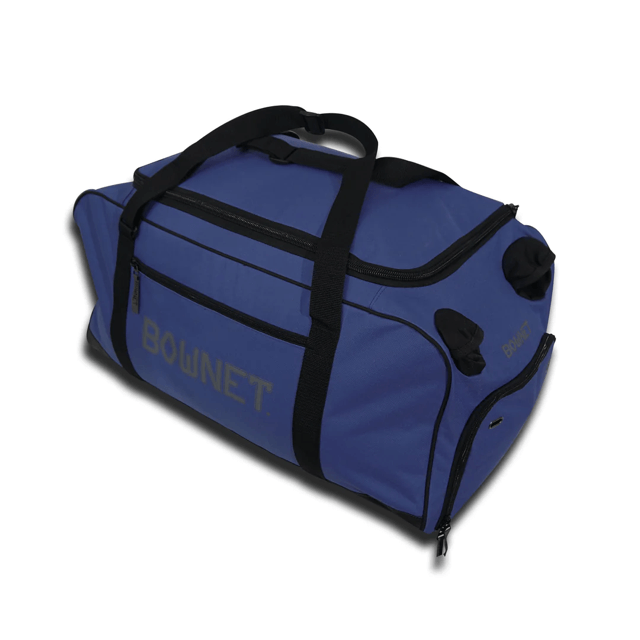 Bownet Team Duffle Bag with Shoulder Straps, 26x13x12, Black