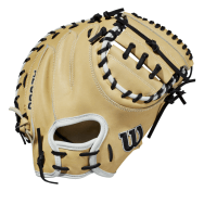 Wilson  A2000  CM33 (C) 33 Blonde/Blonde/Black Catchers Mitt