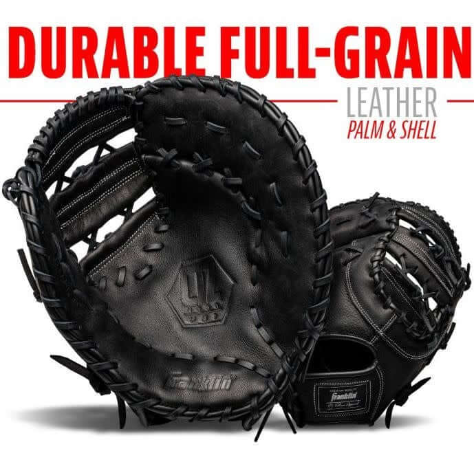 Franklin CTZ5000 Series Tan glove made from durable black cowhide leather