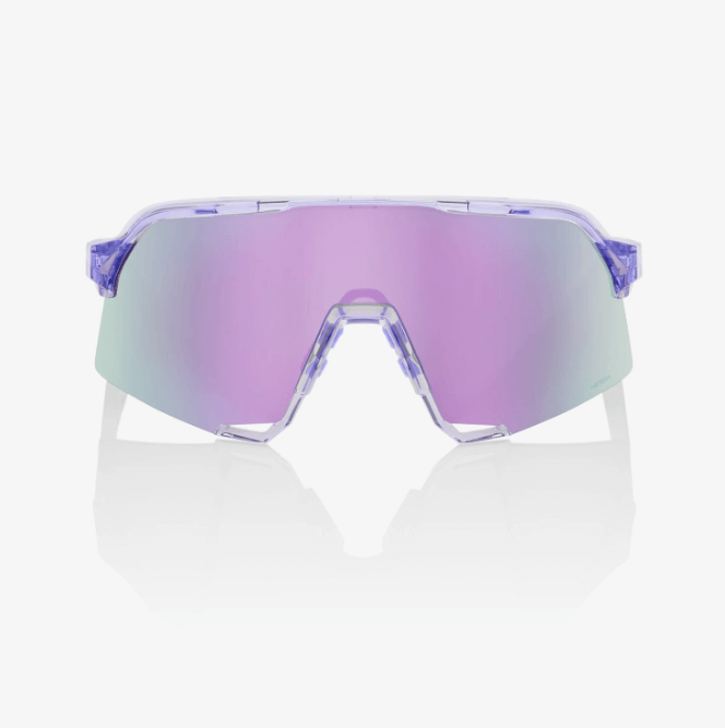 S3 Polished Translucent Lavender Sunglasses with HiPER Lavender Mirror Lens