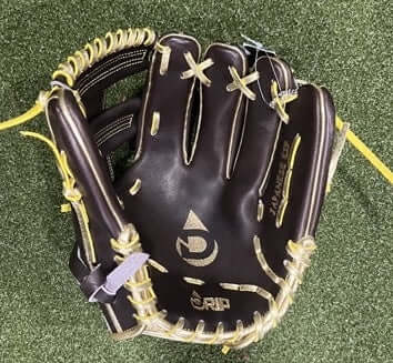 DRIP Custom Infielders Glove 11.5 Padre Brown, elite leather