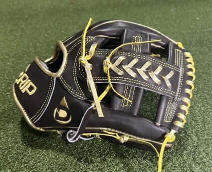 DRIP Custom Infielders Glove 11.5 Padre Brown, elite leather