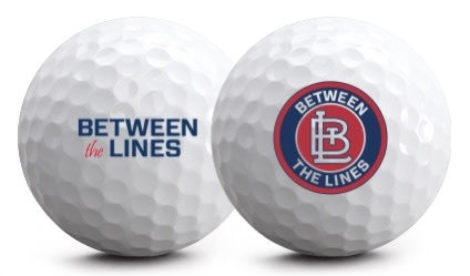 Vice Golf Pro Soft Ball - Between The Lines Logo (Sleeve of 3)