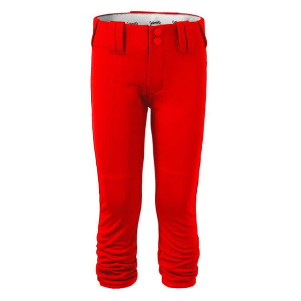 Red intensity softball pants store
