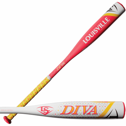 Wilson Louisville Slugger FP Diva 27 2018, durable 1-piece alloy construction