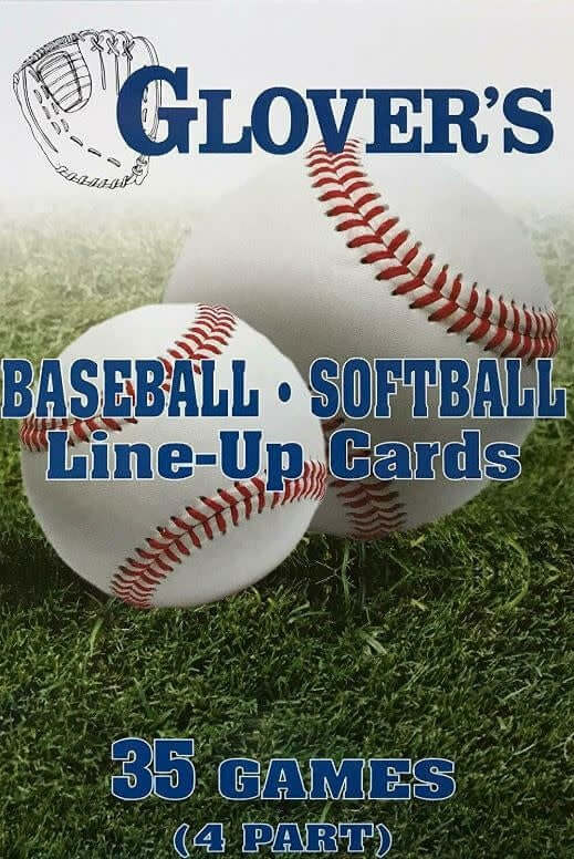 Markwort Glover Line Up Cards booklet with 35 four-sheet carbonless cards