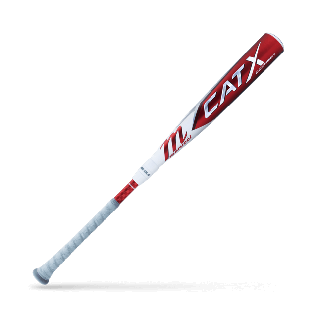 Marucci CATX Connect BBCOR bat with an optimized, end-loaded design for faster swings and a wider sweet spot.