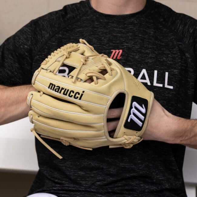 Marucci Ascension M Type 43A2 11.50 baseball glove, I Web, right-hand throw.