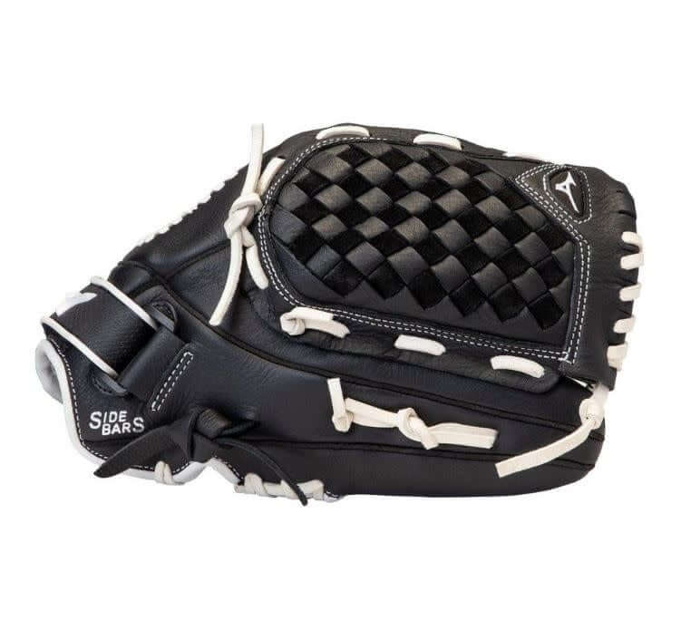 Mizuno GPSL1201 Prospect Select 12 Black-Brown LHT durable full grain leather shell with ButterSoft Palm Liner for comfort.