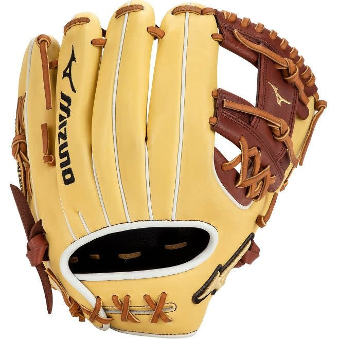 Mizuno Pro Select Infield Baseball Glove 11.5" - Shallow Pocket - Camel