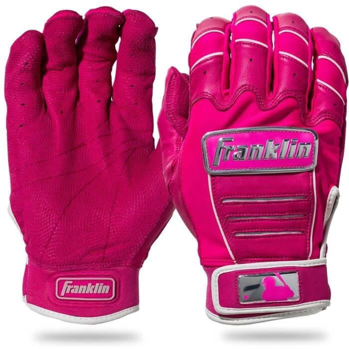 Franklin Jewel Mothers Day YM batting gloves – Chrome design