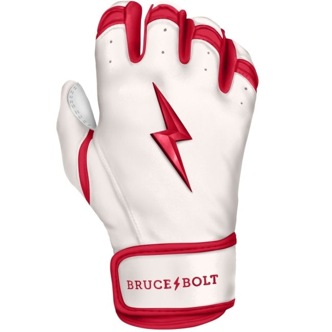 Bruce Bolt Premium Pro Bader Series Short Cuff Batting Gloves