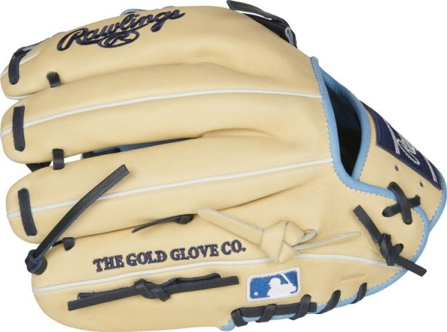Rawlings Heart of the Hide 11.5 Infield Glove Camel/Navy/Columbia Blue RHT