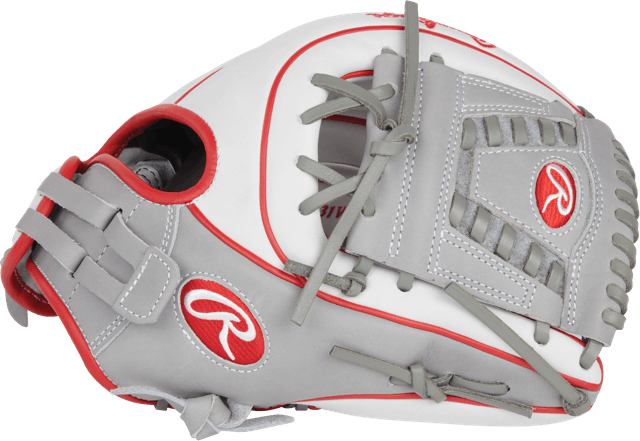 Rawlings Heart of the Hide Fastpitch Softball Glove P/INF/OF Pull Strap/Laced 1 Piece Web RHT 12"