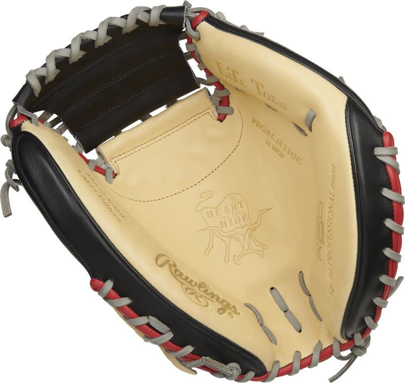 Rawlings Heart of the Hide R2G Contour Fit Series Catchers Mitt CONV/1 PC Adjustable Wrist RHT 33"
