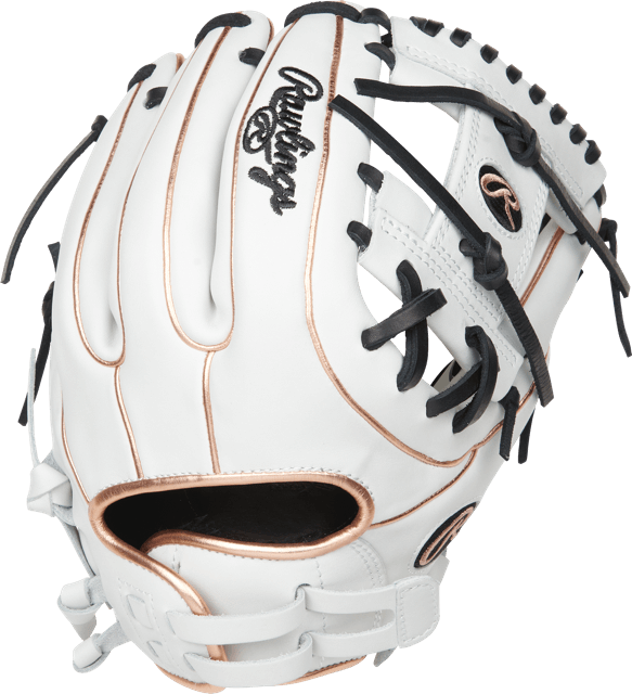 Rawlings Liberty Advanced Fastpitch Infield Glove 11 3/4 White/Black/Rose Gold