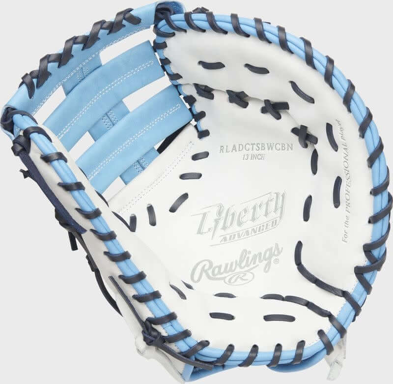 Rawlings Liberty Advanced ColorSync Columbia Blue/Navy 13" FBM, Pull Strap/Single Post Double Bar