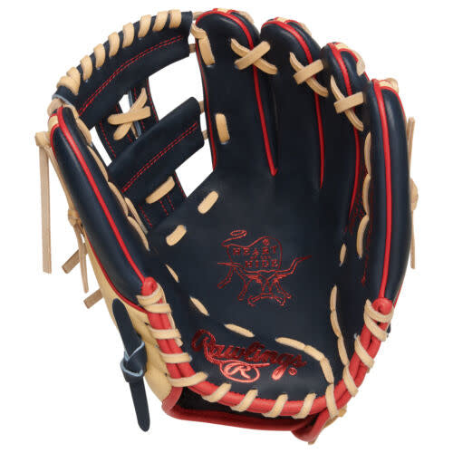 Rawlings December 2021 Gold Glove Club RGGC (GOTM) Heart of the Hide Tan/Red/Navy 11.5