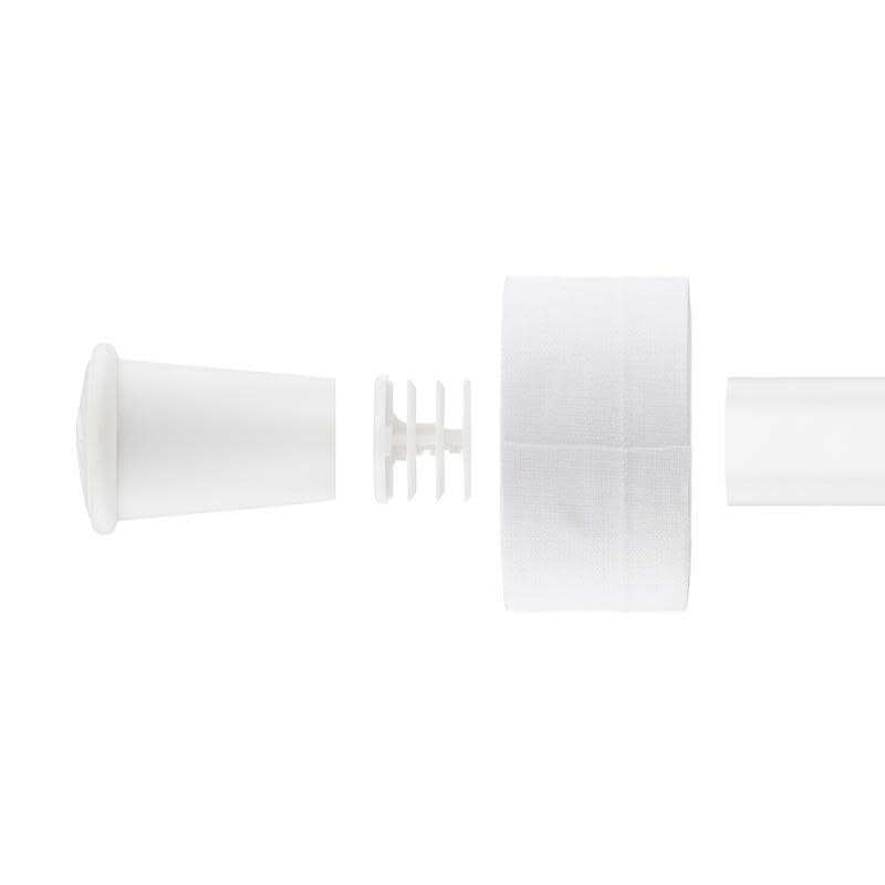 Stringking Composite Pro Attack Lacrosse Shaft 155g White Carbon Fiber