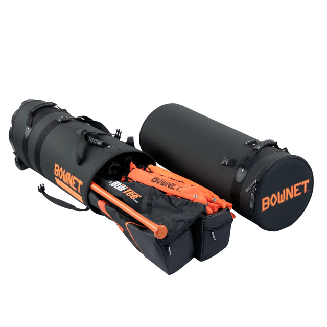 Bownet Travel Tube XL with wheels, 12-inch diameter, adjustable 36-48 inches