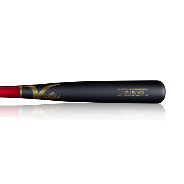 Victus Tatis23 Cherry/Flat Black Maple Pro Reserve Bat with Flared Knob