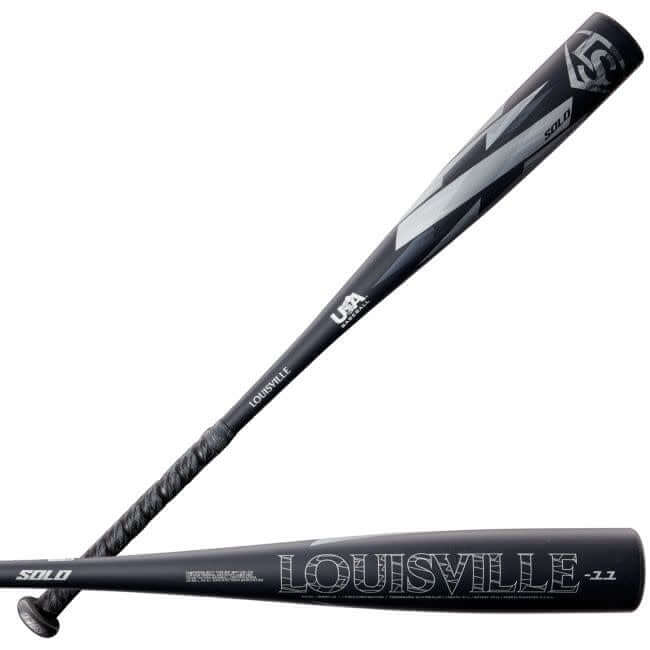 Louisville SOLO (-11) 2 5/8 USA Baseball Bat with SL Hyper alloy for superlight swing weight