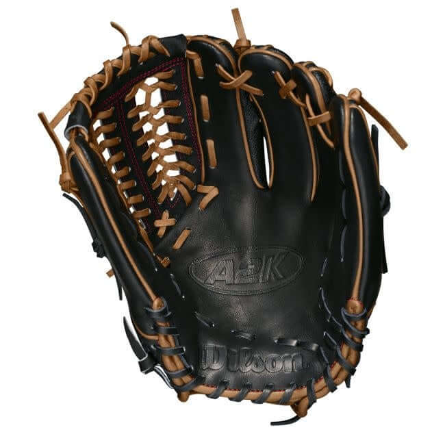 Wilson  A2K D33 (P) 11.75 Black/Black/Saddle Tan