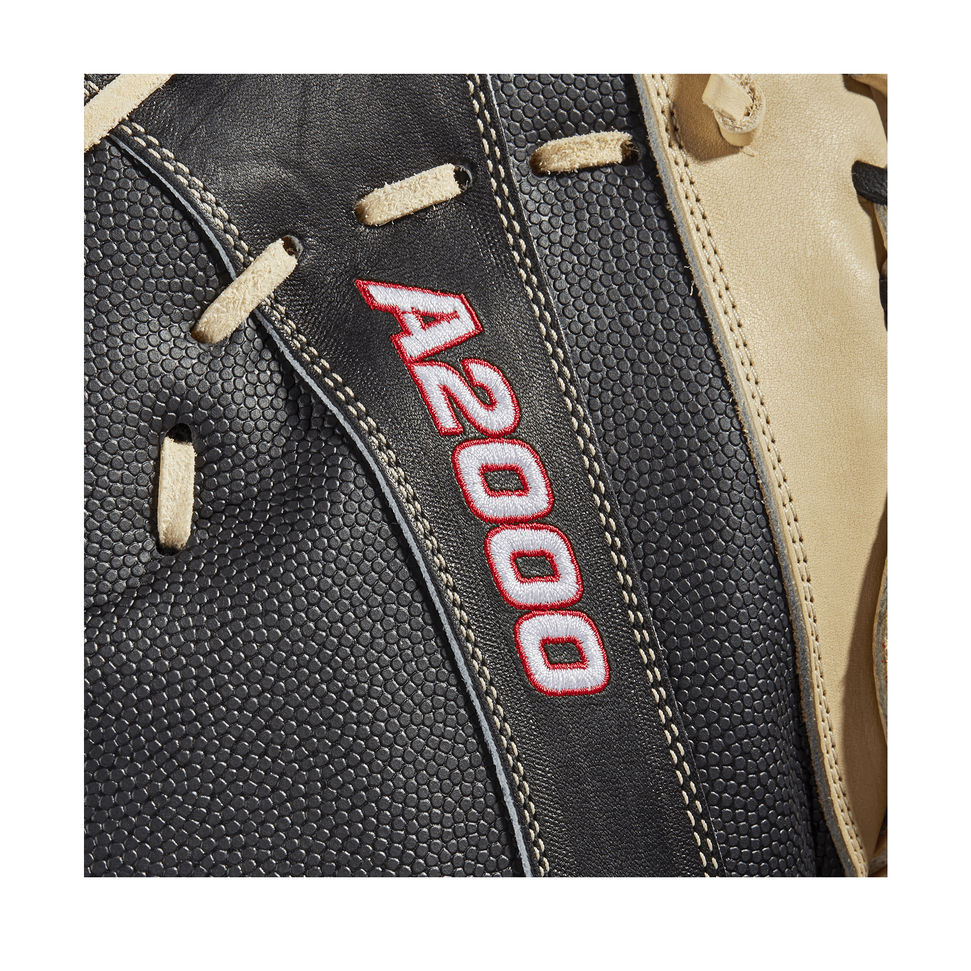 Wilson A2000 2820 SS 12.25 LHT First Base Mitt with Black SuperSkin and Blonde Pro Stock Leather