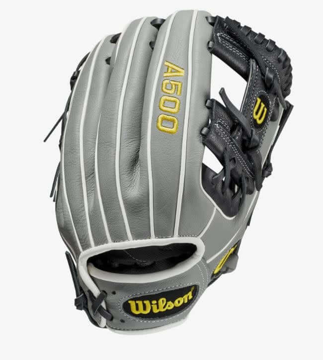 Wilson A500  Baseball 11" 11 Black/Grey/White