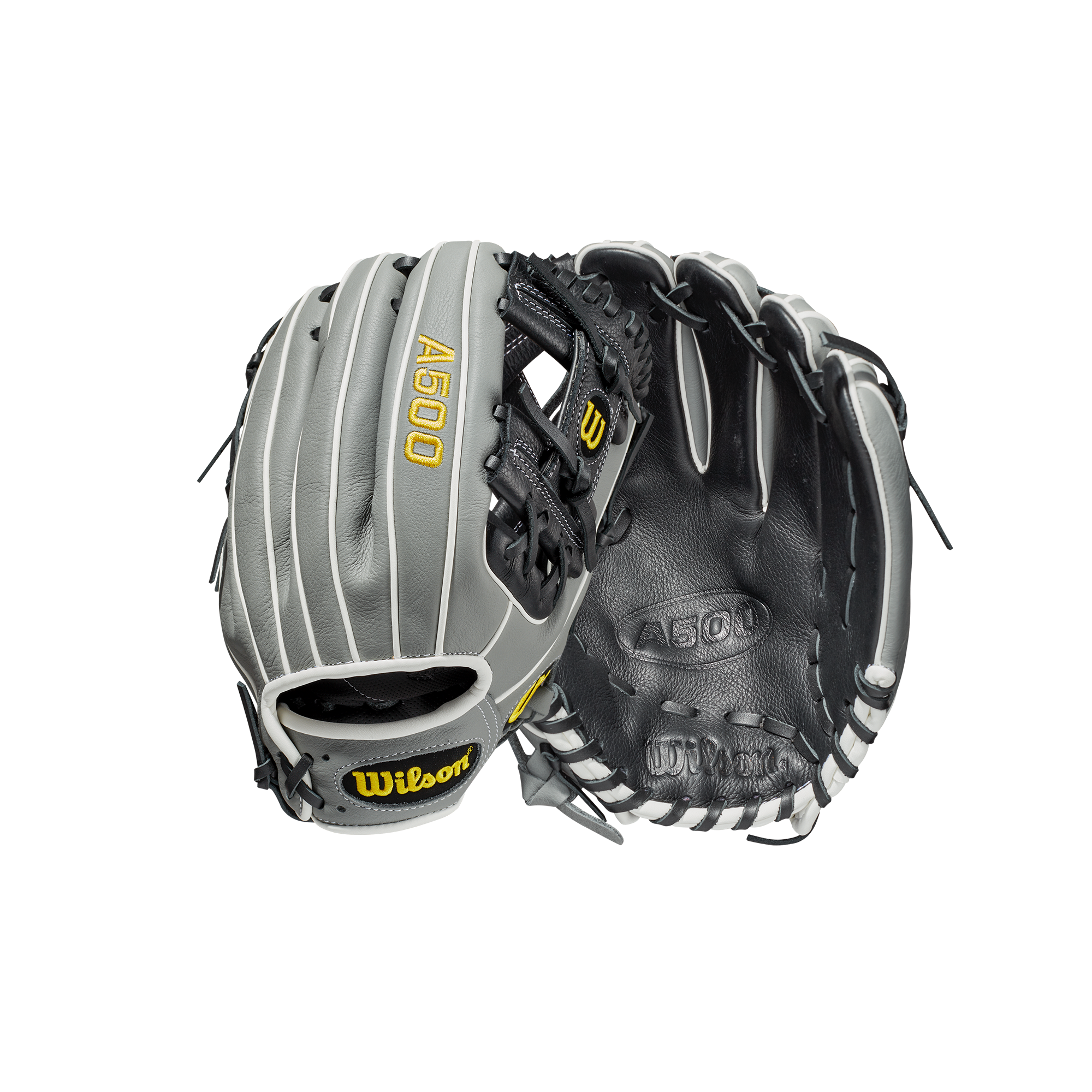 Wilson A500  Baseball 11" LHT 11 Black/Grey/White
