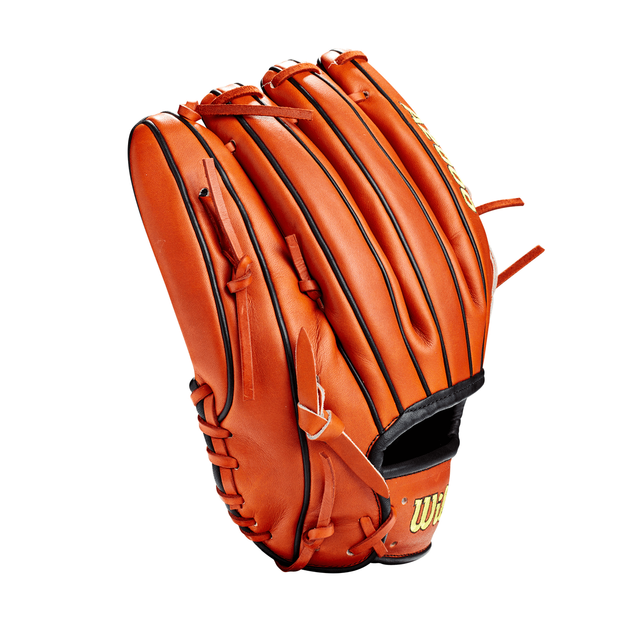 Wilson A2000 B2 Special Edition RHT Copper 12 baseball glove, closed two-piece web design.