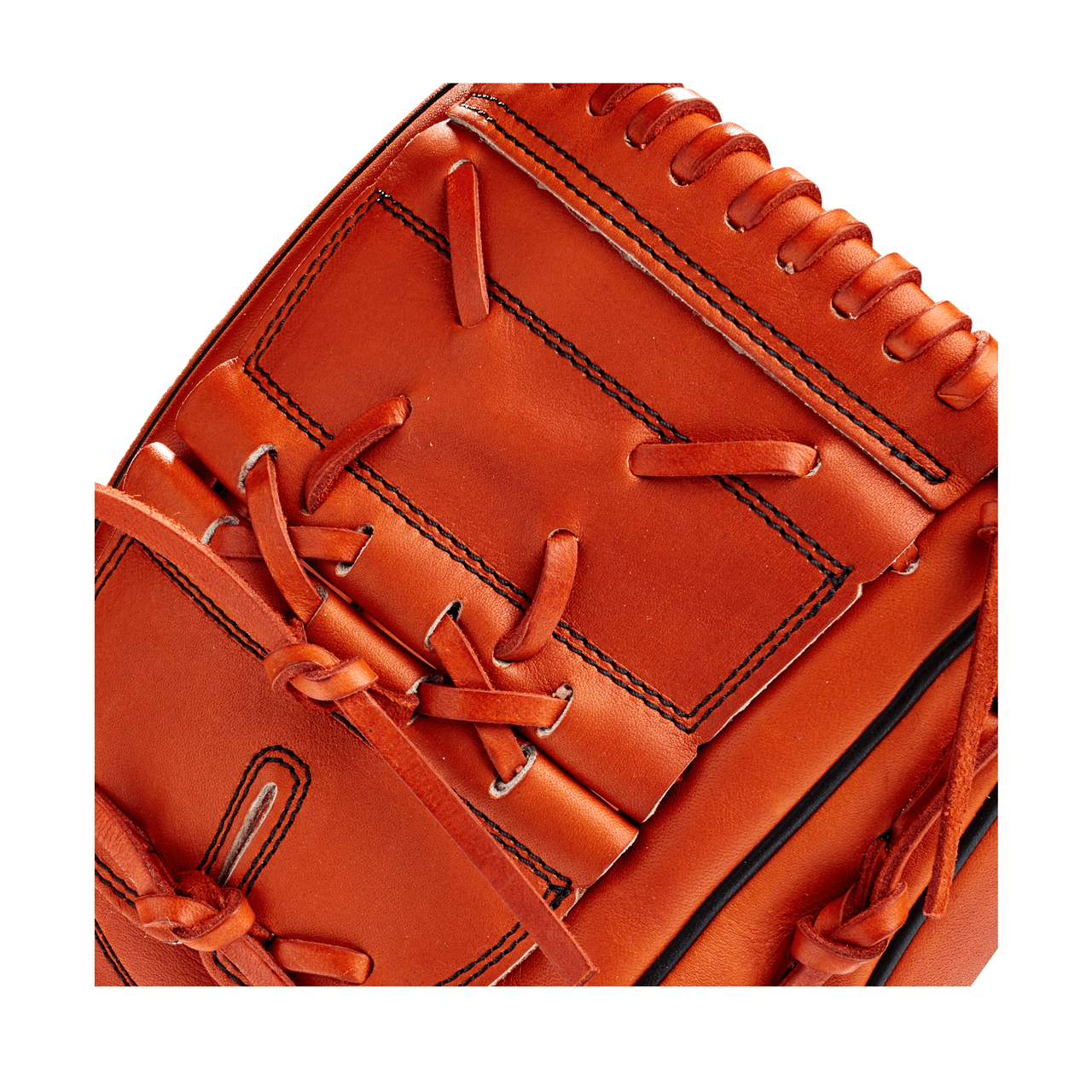 Wilson A2000 B2 Special Edition RHT Copper 12 baseball glove, closed two-piece web design.