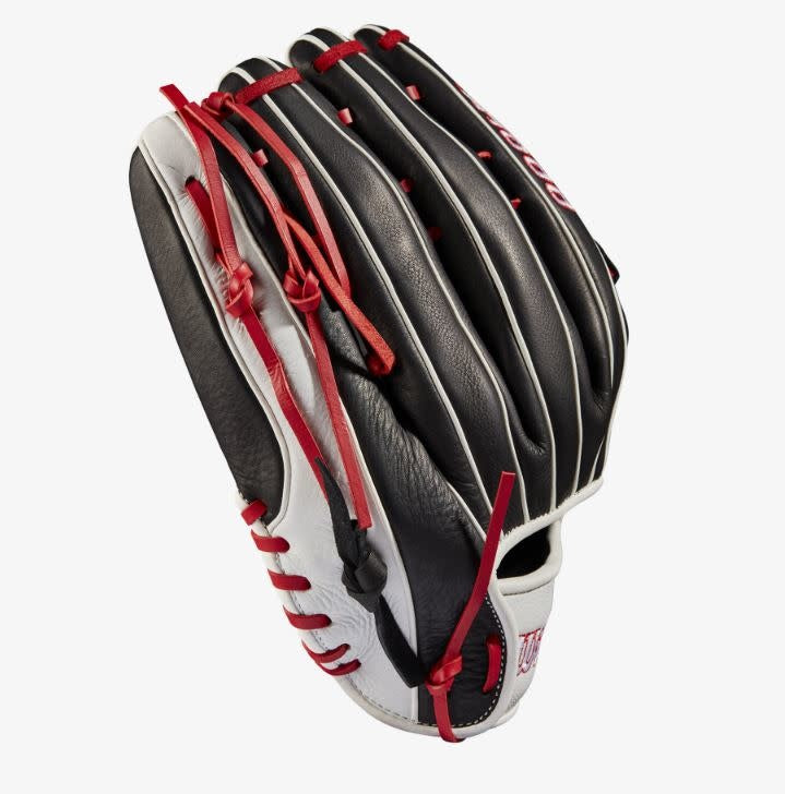 Wilson A1000  1892 w/Pedroia Fit  (OF) 12.25 Black/White/red