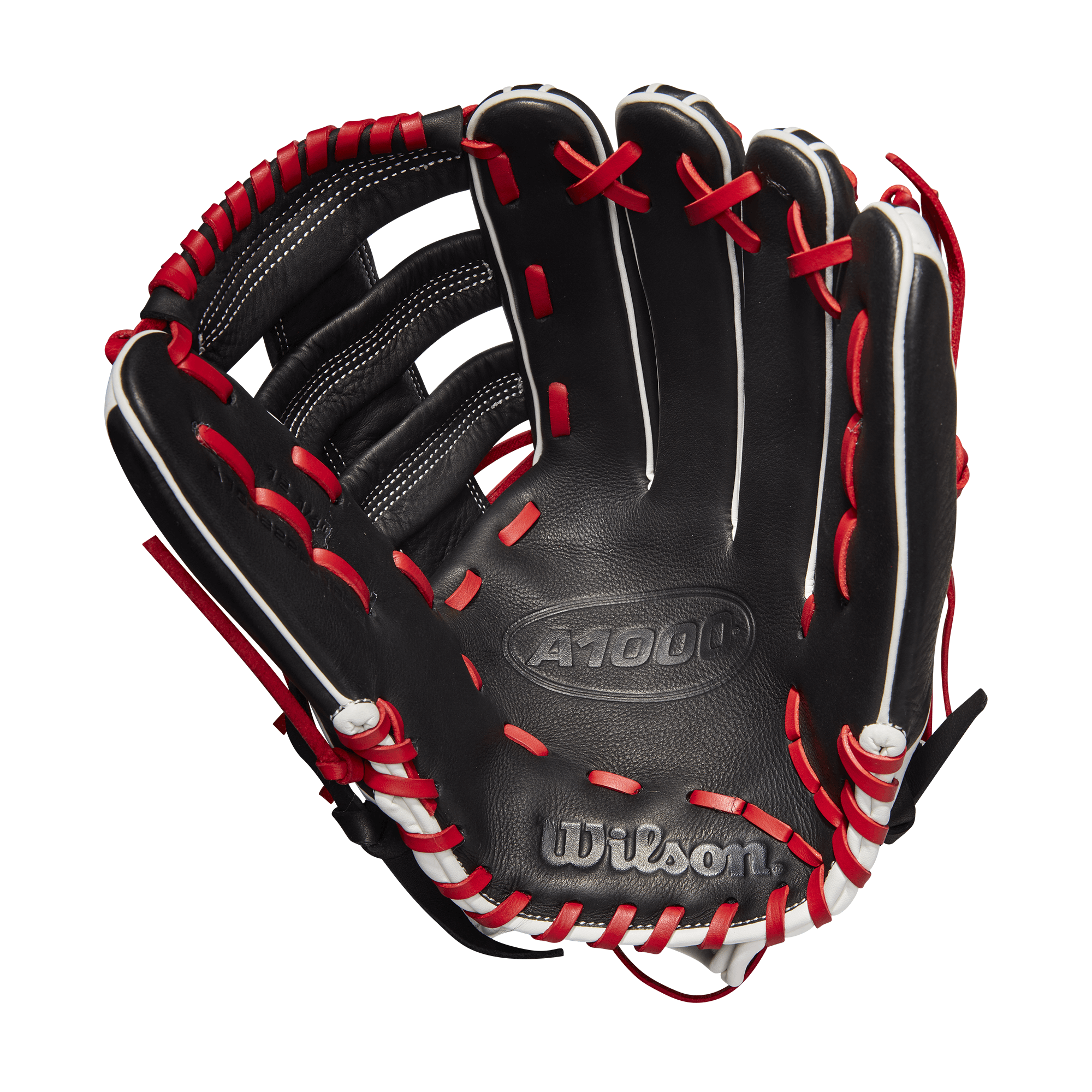 Wilson A1000  1892 w/Pedroia Fit  (OF) LHT 12.25 Black/White/red