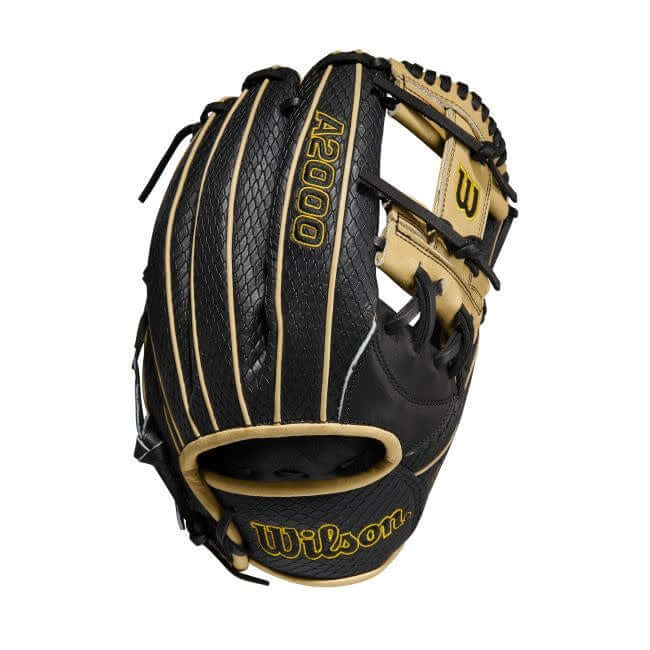 Wilson 2022 A2000 SuperSkin  K. Hayes GM (IF) 11.75 Black/Black SuperSnakeSkin/Blonde