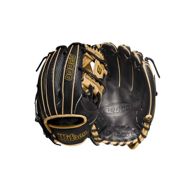 Wilson 2022 A2000 SuperSkin  K. Hayes GM (IF) 11.75 Black/Black SuperSnakeSkin/Blonde