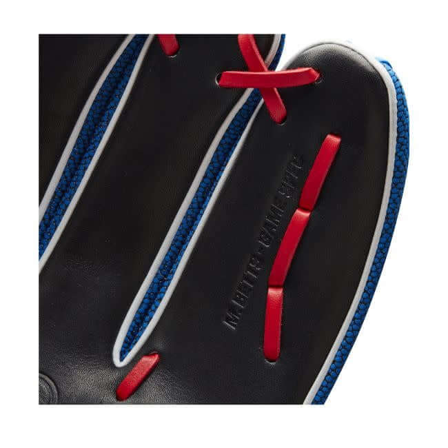 Wilson A2K Mookie Betts Game Model (OF) 12.5 Black/White SS/Royal/Red