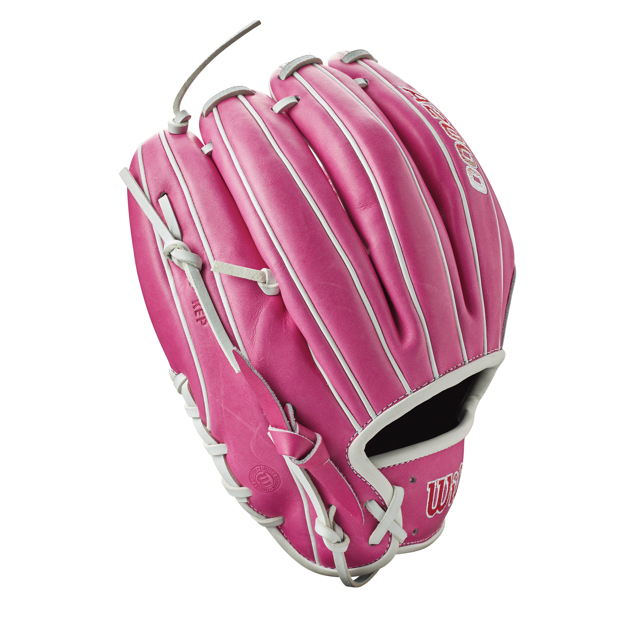 Wilson A2000 Glove of the Month (GOTM) February 2023 Flamingo Pink 1787 11.75