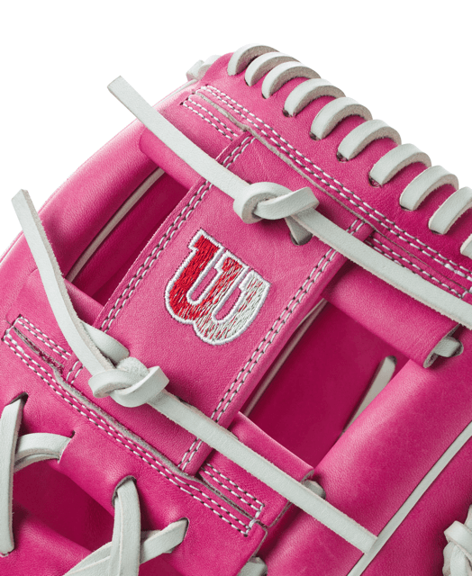 Wilson A2000 Glove of the Month (GOTM) February 2023 Flamingo Pink 1787 11.75